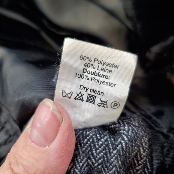 J Crew Grey Wool Blend Straight Leg Pants Trousers Womens 2 Seam Lines Back - Picture 13 of 14